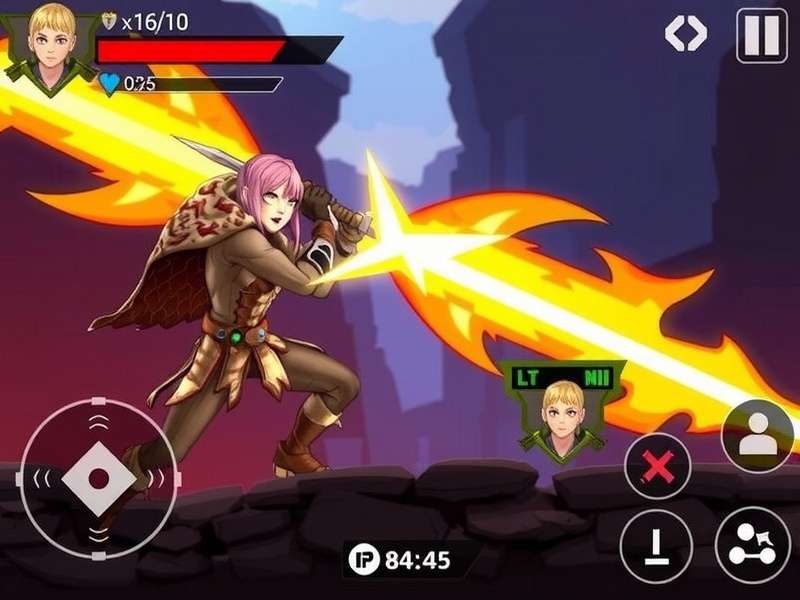 Fiery Blade Protector Multiplayer Mode